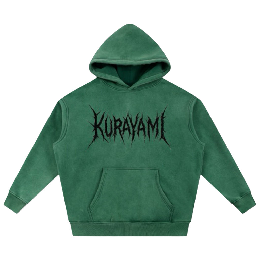 The Hound Hoodie Green L