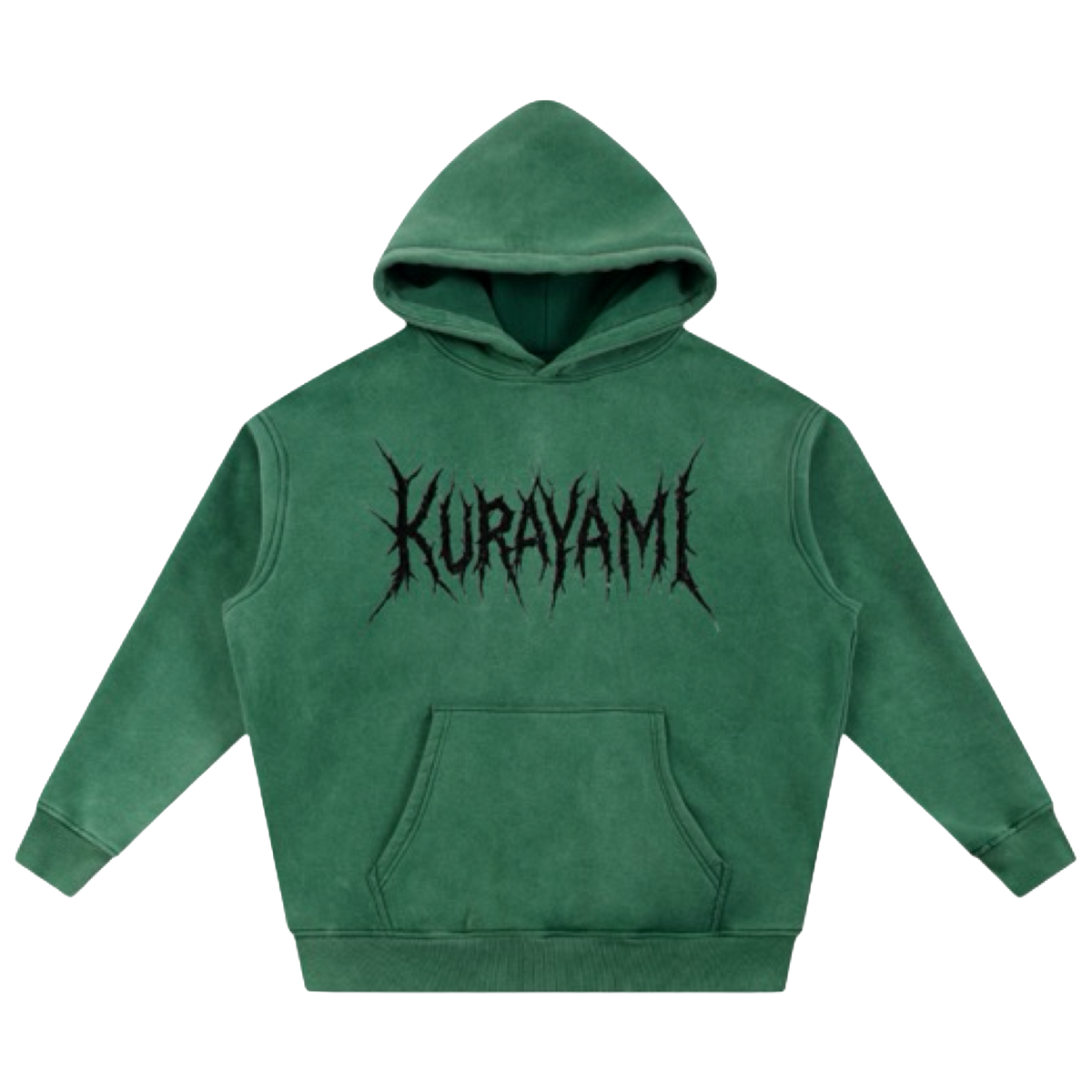 The Hound Hoodie Green L