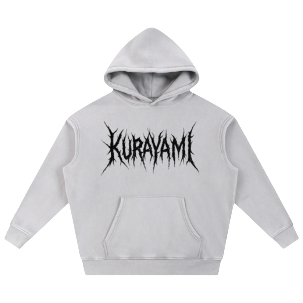 The Hollow Grin Hoodie Gray L