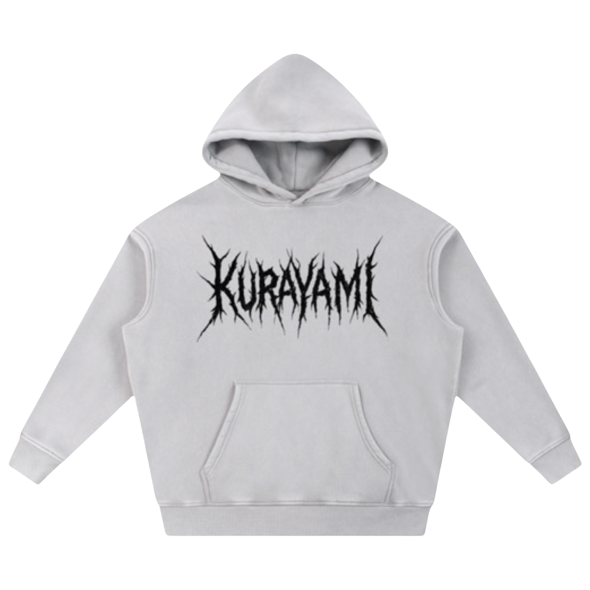 The Hollow Grin Hoodie Gray L