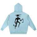 The Spine Weaver Hoodie Blue L