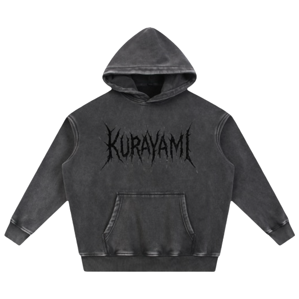 The Fractured Smile Hoodie Black L