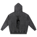 The Fractured Smile Hoodie Black L