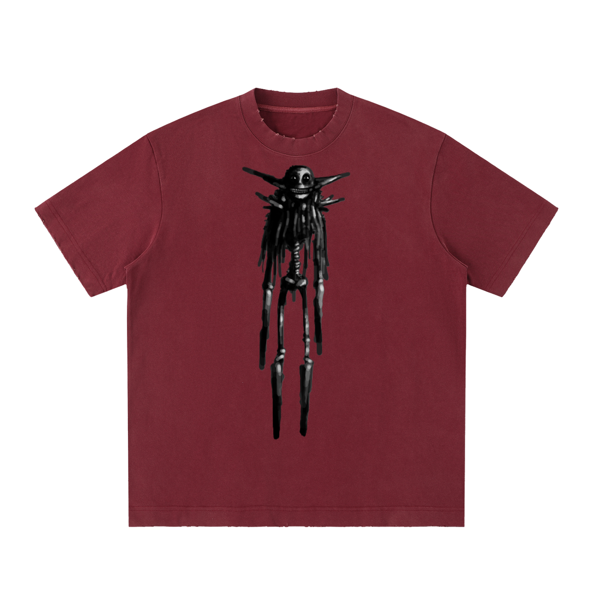 The Hollow Grin Shirt Red L